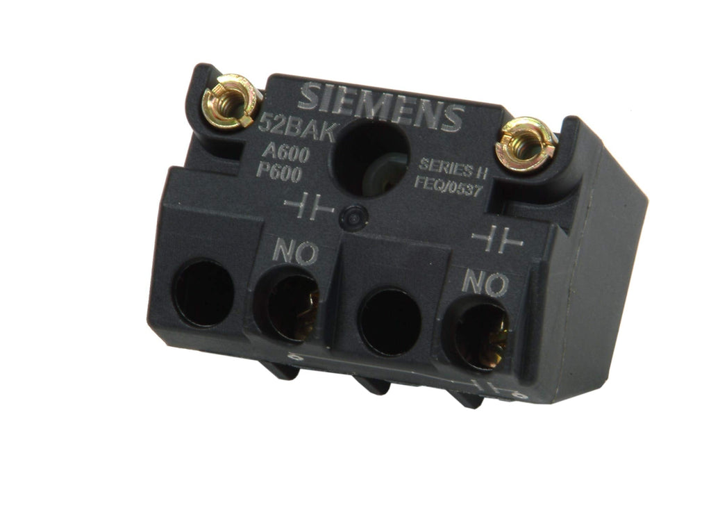 [Australia - AusPower] - Siemens SIE52BAK SIE 52BAK Contact Block, Black 