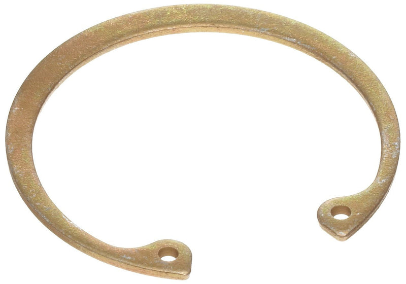 [Australia - AusPower] - Standard Internal Retaining Ring, Tapered Section, SAE 1060-1090 Carbon Steel, Zinc Yellow Chromate Plated Finish, 1/2" Bore Diameter, 0.035" Thick, Made in US (Pack of 50) 1/2 Inches Bore Diameter 