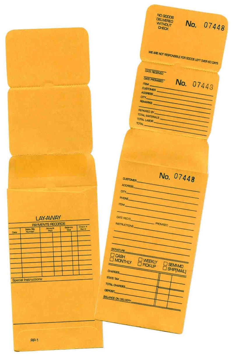 [Australia - AusPower] - 100 Jewelry Repair Envelopes Numbered in Consecutive Order 