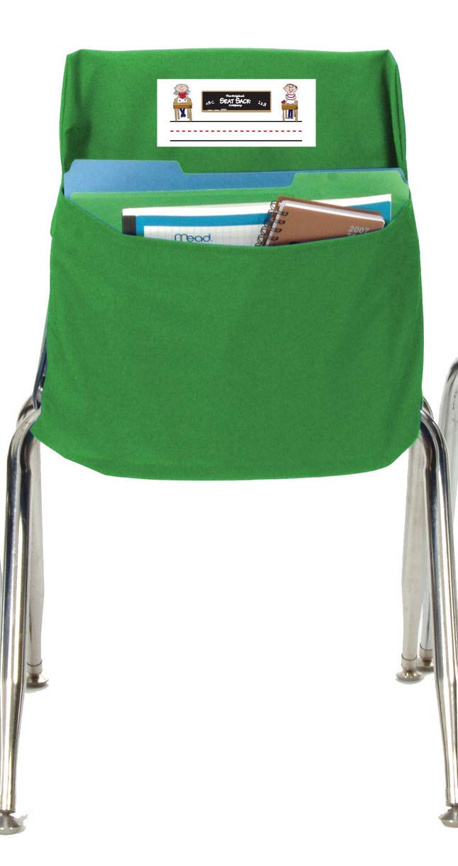 [Australia - AusPower] - Seat Sack Storage Pocket, Standard, 14 Inches, Green 