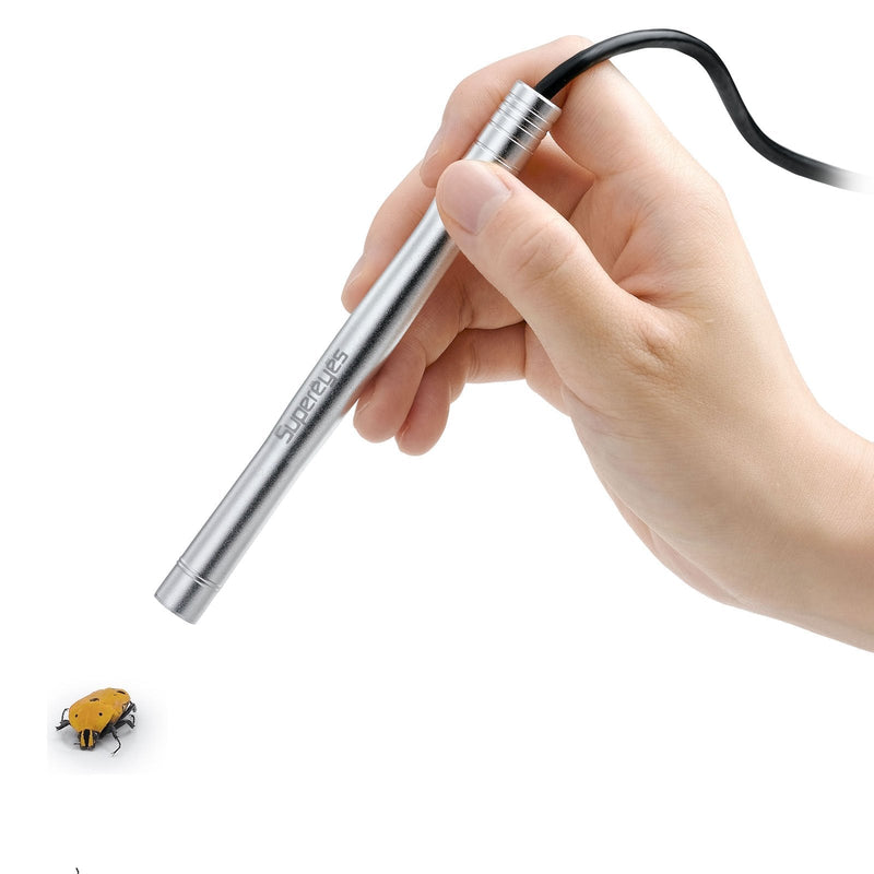[Australia - AusPower] - Supereyes B005 1~200X Handheld USB Digital Microscope Endoscope Loupe Otoscope Magnifier with 11mm Tube Diameter Tripod LED 