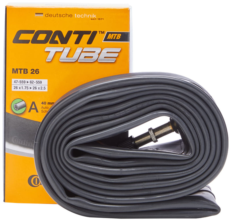 [Australia - AusPower] - Continental MTB 26 Bike Tube - Damaged Packaging 26 x 1.75-2.5 40mm Schrader Valve 