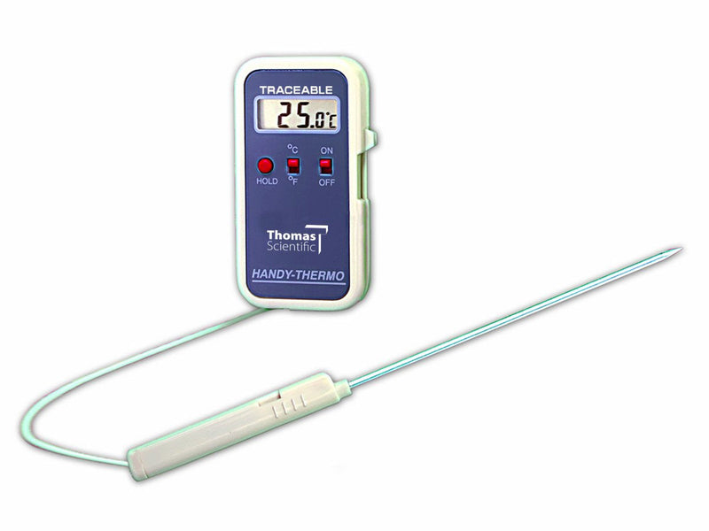 [Australia - AusPower] - Thomas - 4146 Traceable Mini Thermometer, with Stainless-Steel Probe, 7" Probe, -58 to 302 degree F, -50 to 150 degree C 