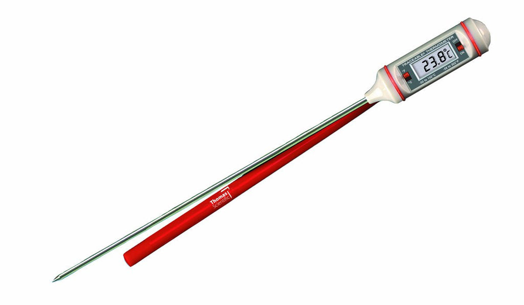[Australia - AusPower] - Thomas - 4353 Traceable Extra Long Stem Digital Thermometer, with 3/8" High LCD Display, 11-3/8" Stem, + or - 1 degree accuracy, -50 to 300 degree C, -58 to 572 degree F 