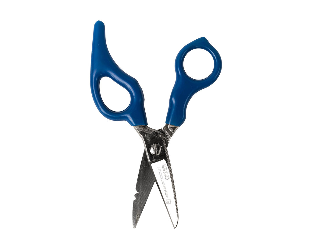 [Australia - AusPower] - Jonard Tools ES-1964ERG Stainless Steel Electrician Scissors, For Heavy Duty Use With Ergonomic Handle Ergonomic Scissors 