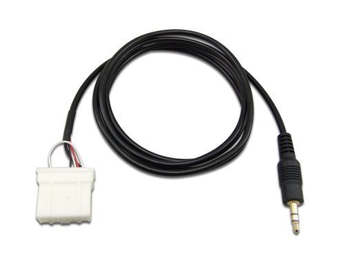 [Australia - AusPower] - Goliton AUX 3.5mm Cable Connect iPod iPhone MP3 Phone Audio to Mazda Car Player (2 Meter Long) 