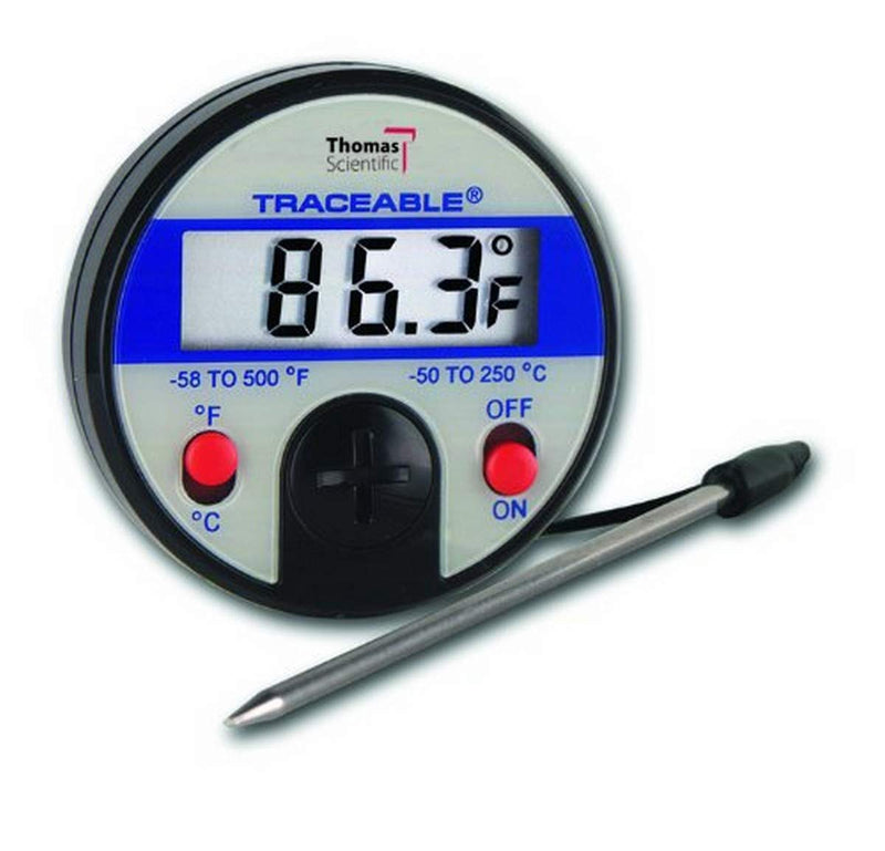 [Australia - AusPower] - Thomas - 4152 Traceable Full-Scale Thermometer, 5.75" Probe Length, -58 to 500 degree F 5-3/4" Probe Length, -58 to 500 degree F 