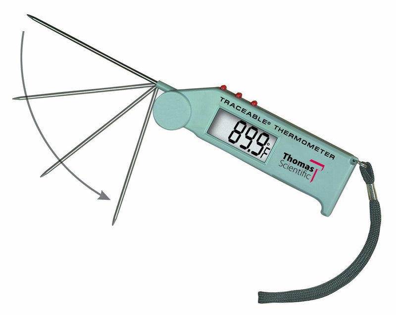 [Australia - AusPower] - Thomas - 4372 Traceable Flip-Stick Thermometer, 4.5" Stem, -58 to 572 degree F, -50 to 300 degree C 