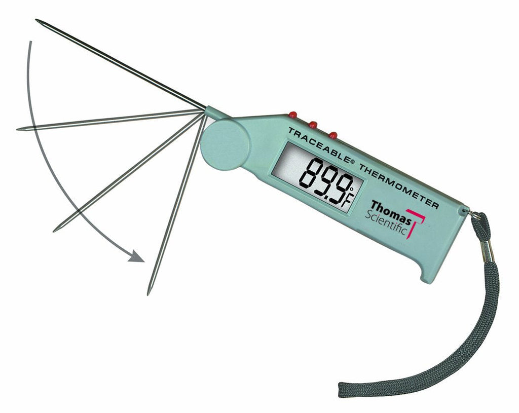 [Australia - AusPower] - Thomas Traceable Ultra Flip-Stick Thermometer, 4.5" Stem, -58 to 572 degree F, -50 to 300 degree C 