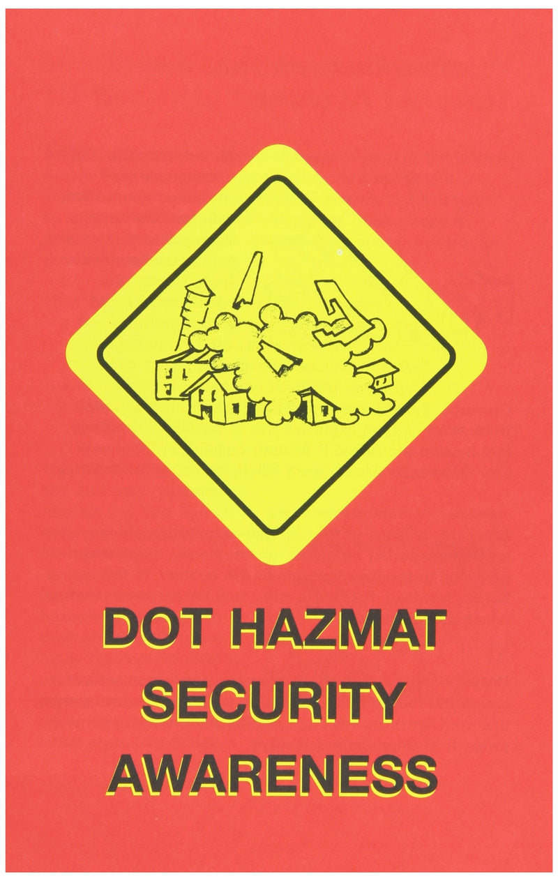 [Australia - AusPower] - MARCOM DOT Hazmat Security Awareness Employee Booklet (Pack of 15) 