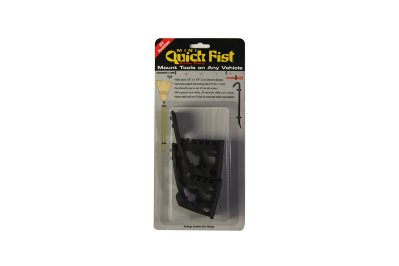 [Australia - AusPower] - Mini Quick Fist® Clamp for mounting tools & equipment 5/8" - 1-3/8" diameter, 2 Count (Pack of 1) - 30050 Original Version 