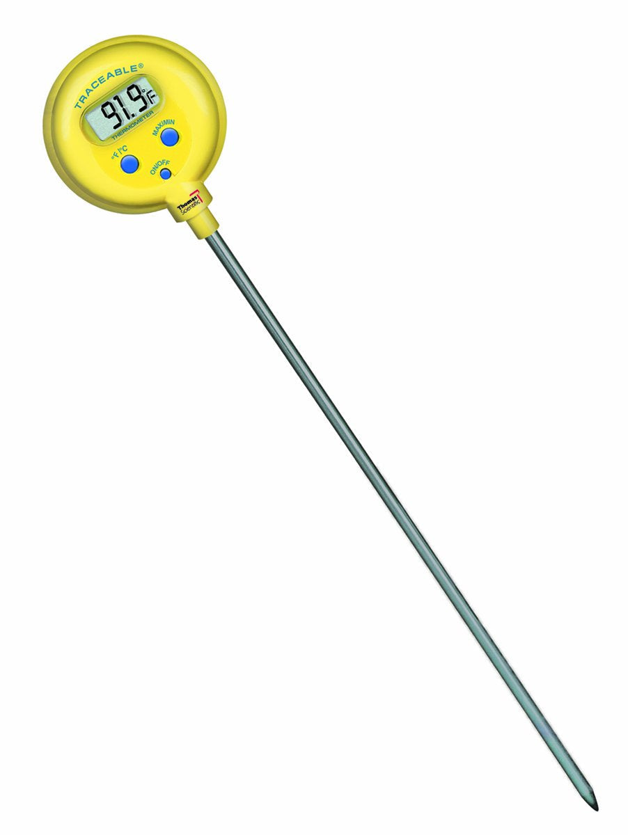 [Australia - AusPower] - Thomas 4371 Traceable Lollipop Shockproof/Waterproof Thermometer, 8" Stem, -58 to 572 degree F, -50 to 300 degree C 