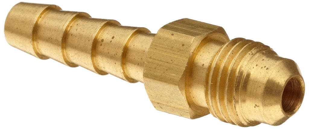 [Australia - AusPower] - Anderson Metals - 07004-0606 Brass Hose Fitting, Connector, 3/8" Barb x 3/8" Male Flare 3/8" Barb x 3/8" NPT Male Flare 