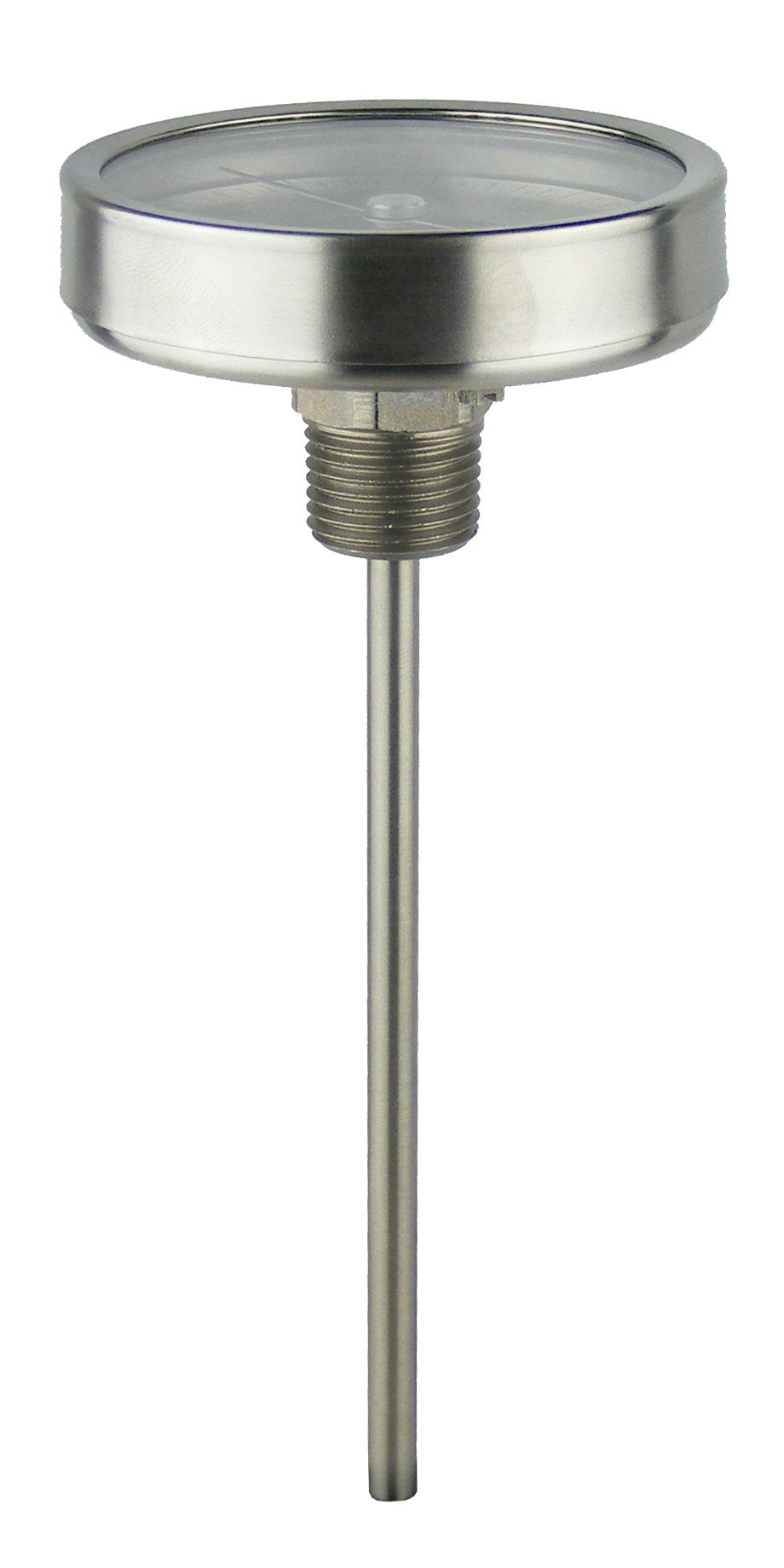 [Australia - AusPower] - REOTEMP AA0601F69 Stainless Steel Bi Metal Thermometer, 6" Stem, 1/2" NPT Connection, 3" Dial, 50 to 550 Degrees F, Back Mount 