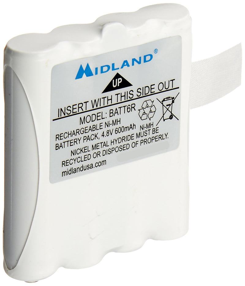 [Australia - AusPower] - Midland AVP8 Nickel Metal Hydride Battery Packs for LXT Series GMRS Radios - Pair 2-Pack 