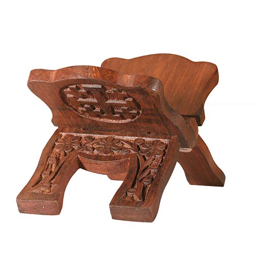[Australia - AusPower] - Collapsable Rosewood Prayer Book Bible Stand Church and Chapel Supplies 