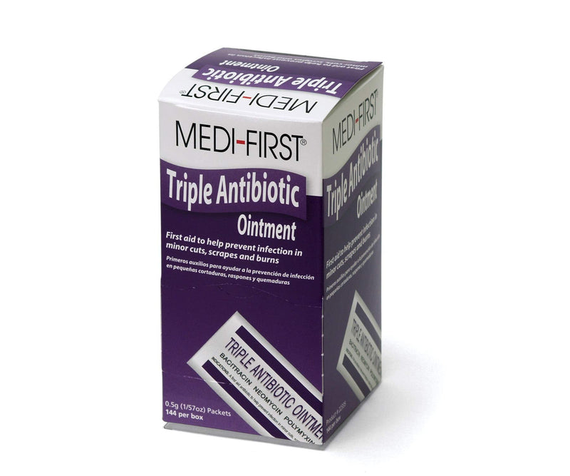 [Australia - AusPower] - Medique Products 22335 Triple Antibiotic Ointment.5 Gram, 144 Per Box 