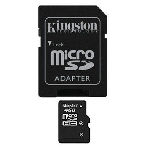 [Australia - AusPower] - New Kingston Micro SD 4GB Memory Card with SD Adapter 