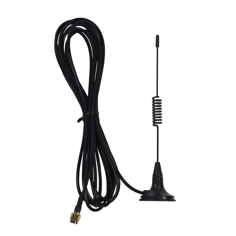 [Australia - AusPower] - SureCall Dual Band 6" Magnetic Roof-Mount Antenna for Vehicles with SMA-Male Connector - Black 