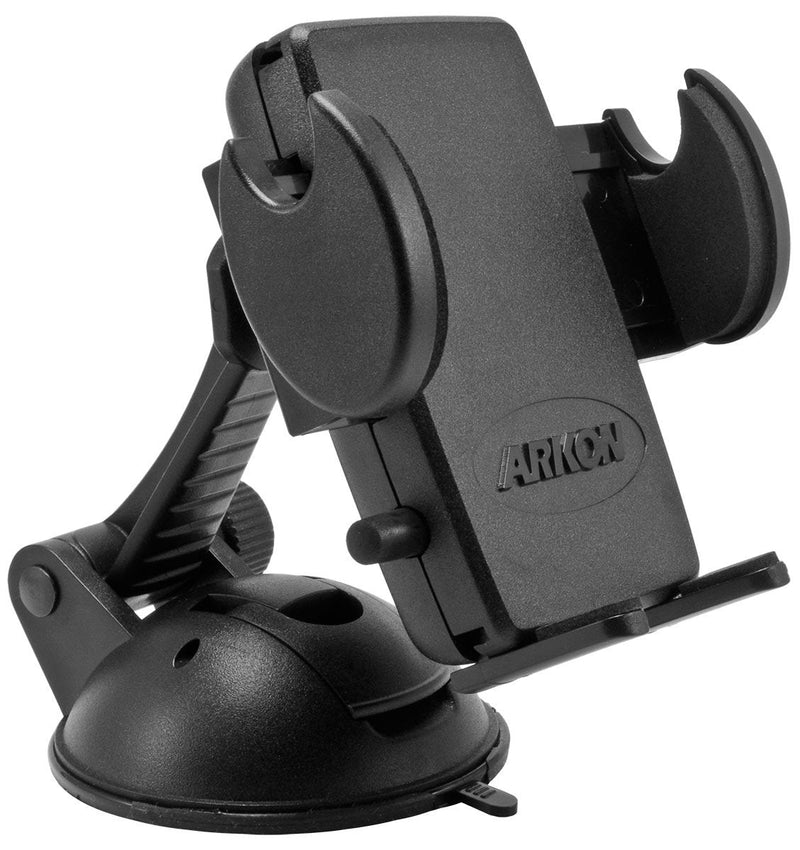 [Australia - AusPower] - Arkon Windshield or Dash Car Phone Holder Mount for iPhone 12 11 XS XR X Galaxy Note 20 10 9 Retail Black Standard Packaging 