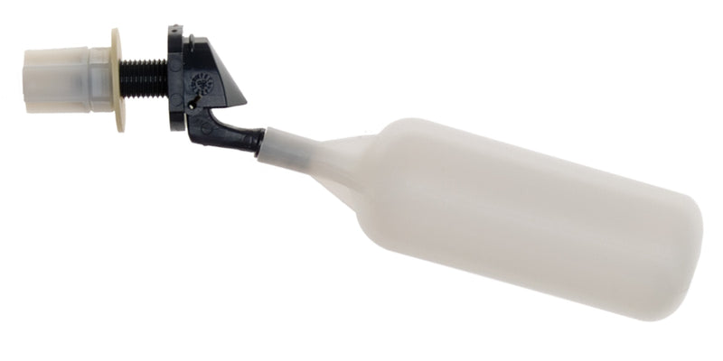 [Australia - AusPower] - Kerick Valve M252 PVC Mini Float Valve, Tank Mount, Fixed Arm, 1.5 gpm at 60 psi, 1/4" Tube 0.25 Inch 