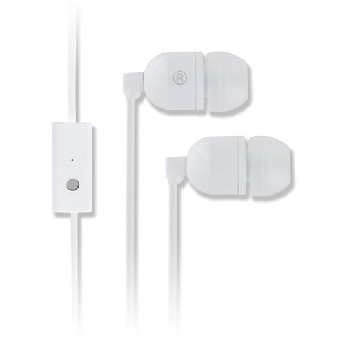 [Australia - AusPower] - Qmadix iHarmonix QI-3 Stereo Headset with Mic - Retail Packaging - White Standard Packaging 