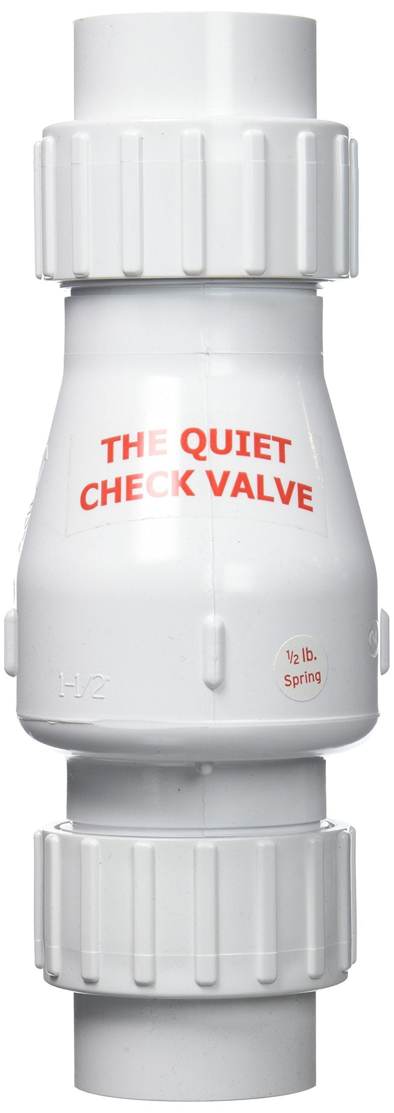 [Australia - AusPower] - Zoeller 30-0040 1.5" PVC Quiet Union Check Valve, White 