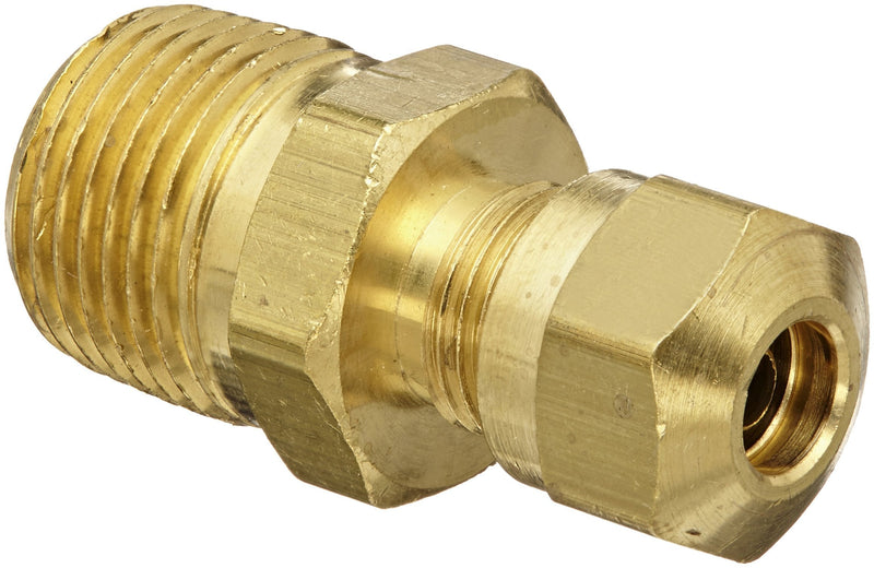 [Australia - AusPower] - EATON Weatherhead 1468X4X6 Air Brake Tubing Male Connector, 1/4" Tube OD, 3/8" Male Pipe Thread 