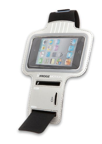 [Australia - AusPower] - iFrogz IFZ-ARMBAND-GRY Motion Armband for iPhone 4/4S - 1 Pack - Carrying Case - Retail Packaging - Gray 