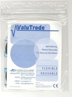 [Australia - AusPower] - Axelgaard Valutrode # CF7000 2.75", Round Fabric Top Electrodes 4 per Pack - 10 Packs 1 