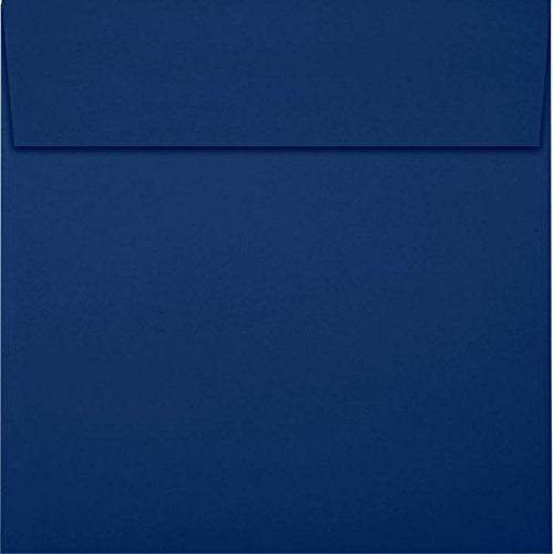 [Australia - AusPower] - 6 x 6 Square Envelopes - Navy (50 Qty) | Perfect for Invitations, Announcements, Greeting Cards, Photos | LUX-8525-103-50 50 Qty. 