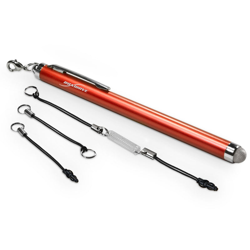 [Australia - AusPower] - Stylus Pen for Kindle Fire (1st Gen 2011) (Stylus Pen by BoxWave) - EverTouch Capacitive Stylus, Fiber Tip Capacitive Stylus Pen - Bold Orange 