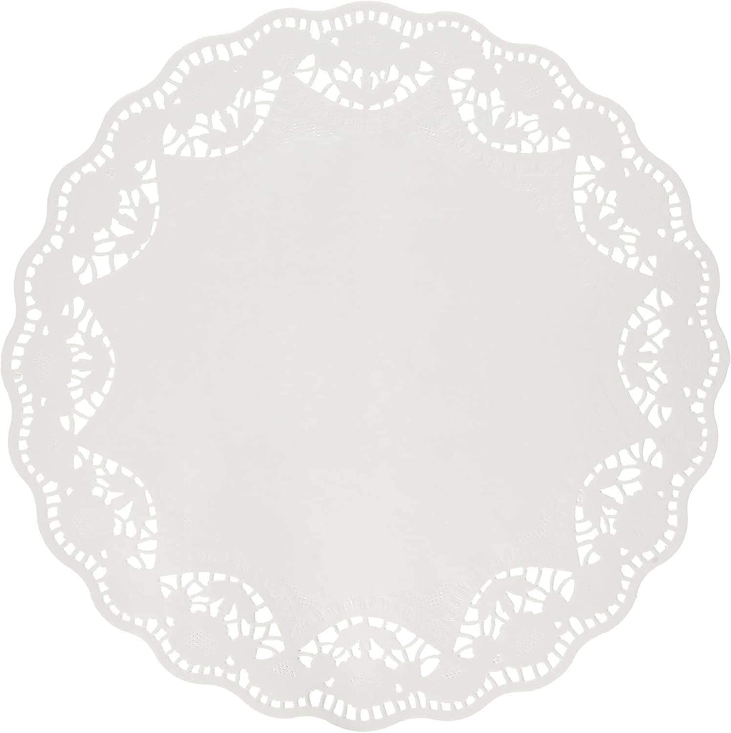 [Australia - AusPower] - White Round Doilies, Pack of 16|Party Supply 