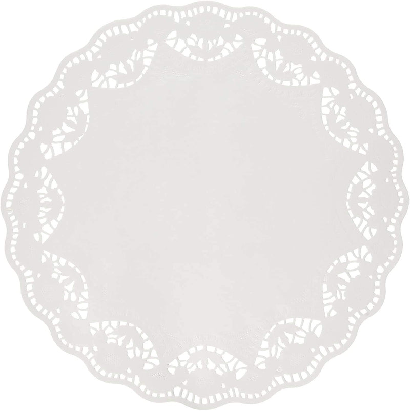 [Australia - AusPower] - White Round Doilies, Pack of 16|Party Supply 