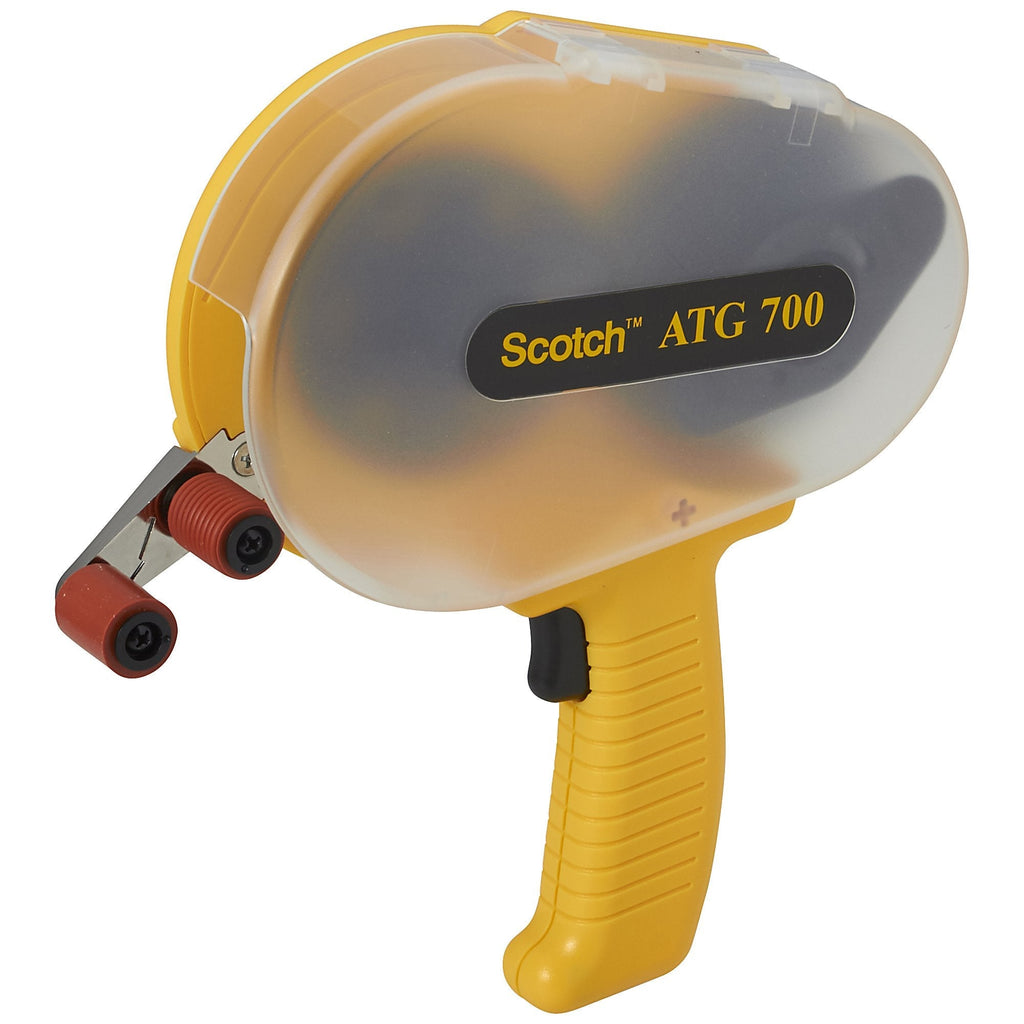 [Australia - AusPower] - 3M Scotch ATG 700 Adhesive Applicator, 1/2 in and 3/4 in wide rolls, Yellow 