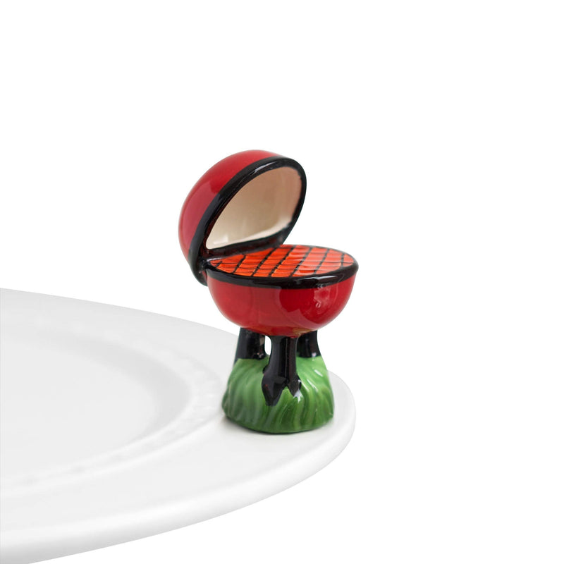[Australia - AusPower] - Nora Fleming Hand-Painted Mini: Hot Stuff (Grill) A63 