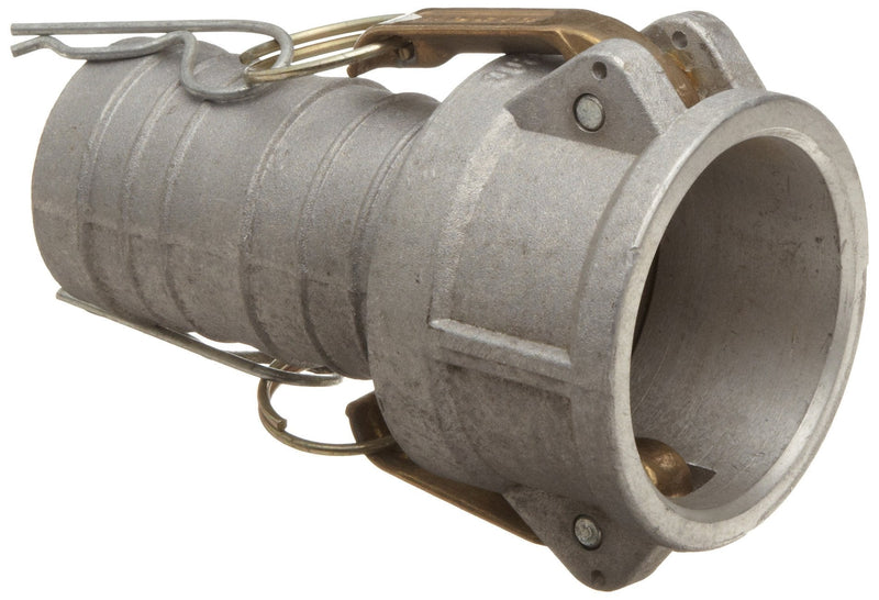 [Australia - AusPower] - Dixon Valve & Coupling G250-C-AL Aluminum A380 Global Type C Cam and Groove Hose Fitting, 2-1/2" Socket x 2-1/2" Hose ID Barbed 