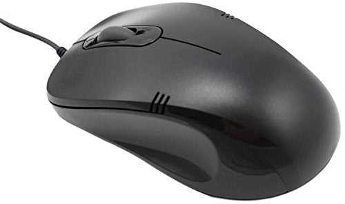 [Australia - AusPower] - iMicro 3D Optical USB Mouse with 800 dpi Resolution ABS Material, Full Injection Black (MO-1008BU) Pack of 1 