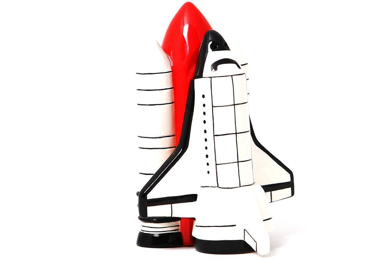 [Australia - AusPower] - Pacific Giftware Space Shuttle Attractives Salt Pepper Shaker Made of Ceramic 