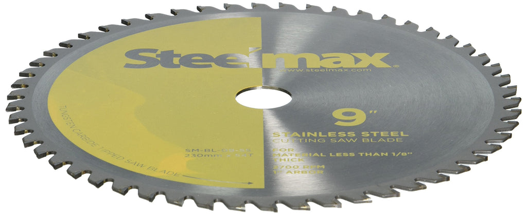 [Australia - AusPower] - Steelmax - SM-BL-09-SS 9" TCT Blade for Stainless Steel 