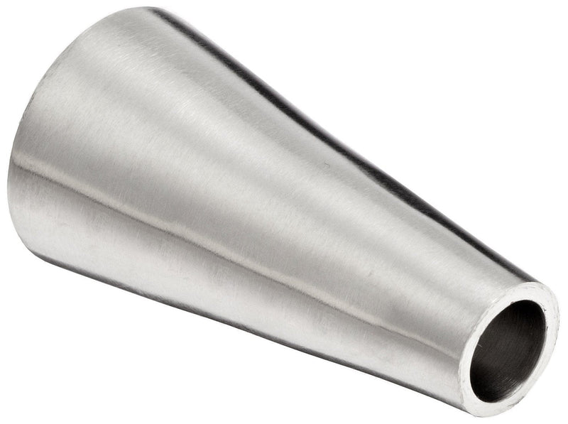[Australia - AusPower] - Dixon B31W-R10050P Stainless Steel 316L Polished Fitting, Weld Concentric Reducer, 1" Tube OD x 1/2" Tube OD 