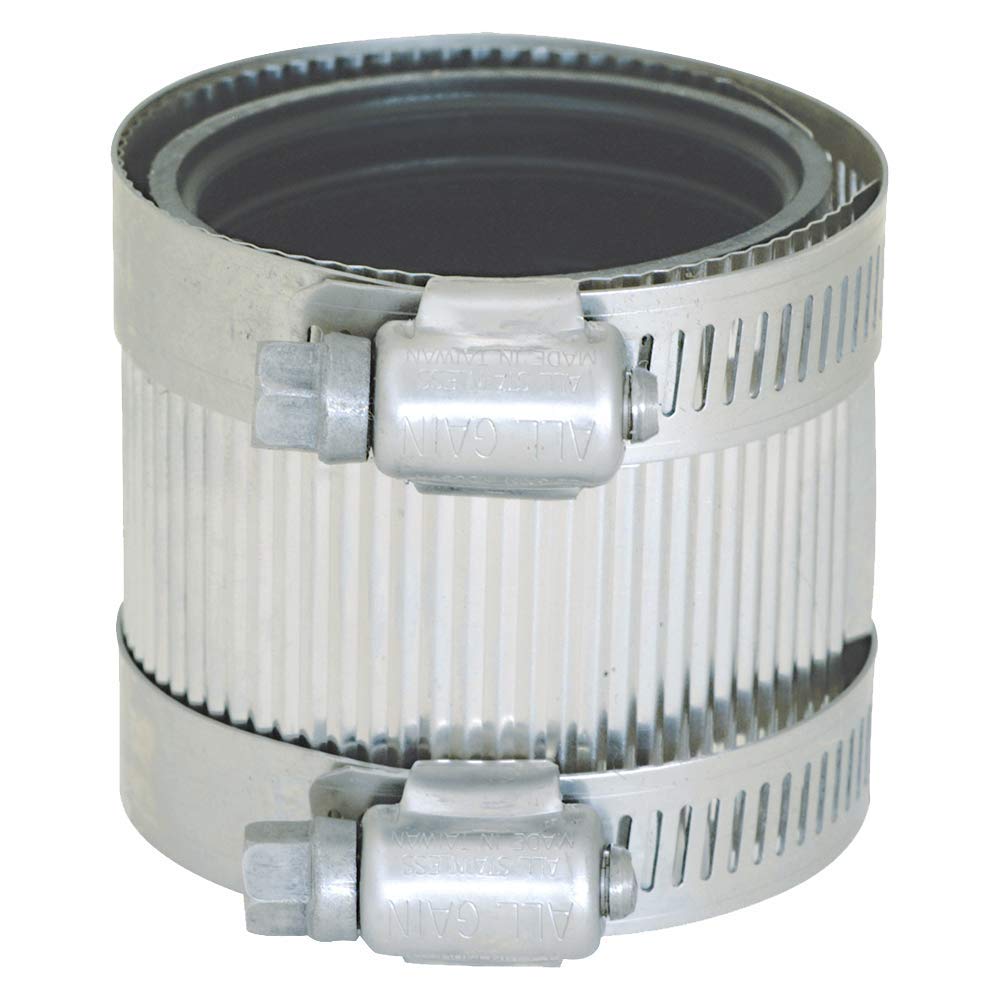 [Australia - AusPower] - Eastman 43411 No-Hub Coupling with Stainless Steel Clamps, 6 inch Pipe 