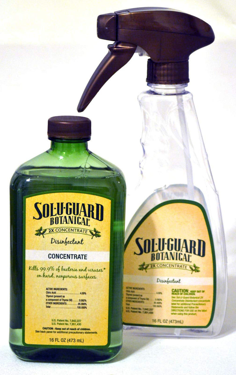 [Australia - AusPower] - Melaleuca Sol-U-Guard Botanical 2x Disinfectant with Spray Bottle 