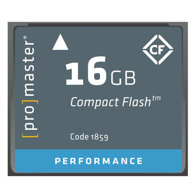 [Australia - AusPower] - Promaster Performance 16GB Compact Flash Card, 150X 