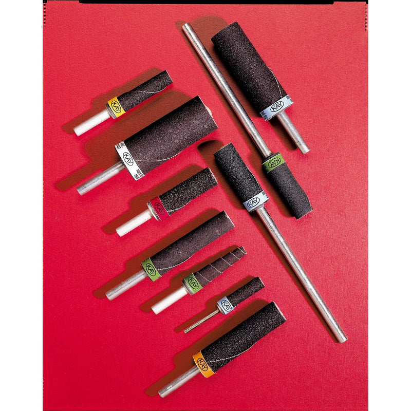 [Australia - AusPower] - 3M Cartridge Roll 341D - 60 Grit, X-Weight Backing - Metal Sanding and Finishing - Die Grinder Abrasives - 3/8" x 1.5" x 1/8" 