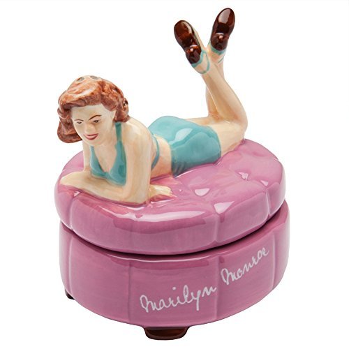 [Australia - AusPower] - 3.25" Bathing Suit Marilyn Monroe and Ottoman Salt and Pepper Shakers 