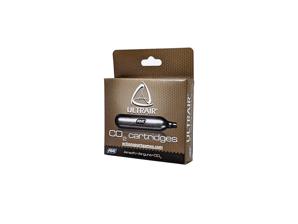 [Australia - AusPower] - ASG Ultrair 12 Gram CO2 Cartridge Kits for Airsoft 5 Pack Regular 