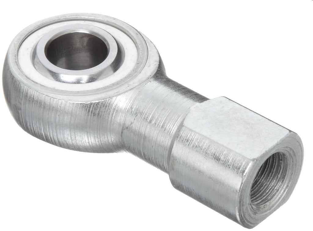 [Australia - AusPower] - Sealmaster CTFD 4 Rod End Bearing, Three Piece, Commercial, Self-Lubricating, Female Shank, Right Hand Thread, 1/4"-28 Shank Thread Size, 1/4" Bore, ±8 degrees Misalignment Angle, 3/8" Length Through Bore, 3/4" Overall Head Width, 0.719" Thread Length,... 