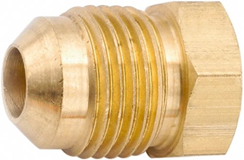 [Australia - AusPower] - Parker Hannifin 639F-4 Brass Seal Plug, 45 Degree Flare Fitting, 1/4" Tube Size 