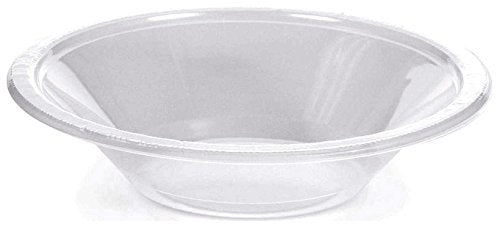 [Australia - AusPower] - Creative Converting 20 Count Touch of Color Plastic Bowl, 12 oz, Clear 